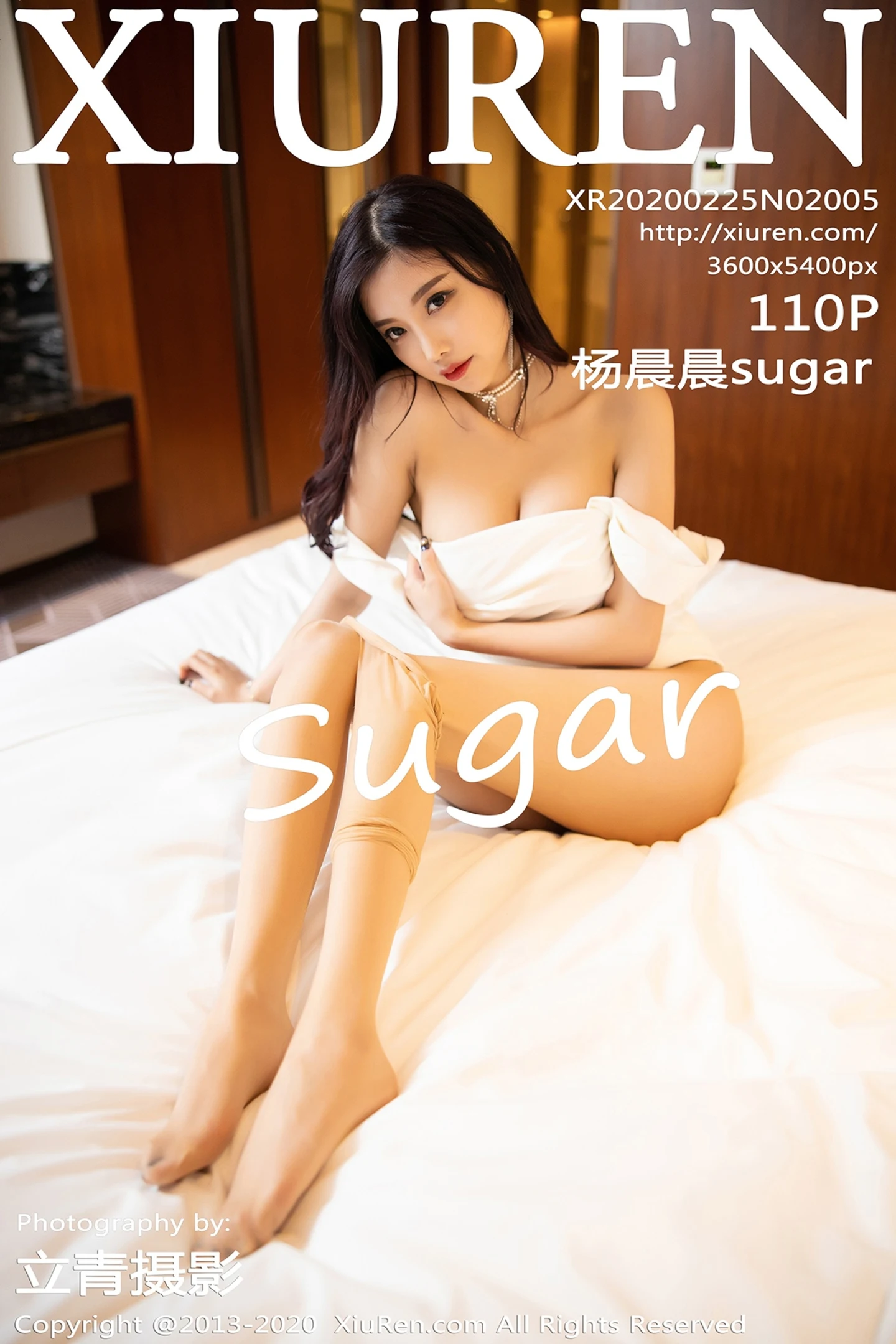 [XiuRen秀人网]No.2005_女神杨晨晨sugar私房床上性感内衣配超薄肉丝半脱诱惑写真110P-秀人网 - XiuRen.Xyz